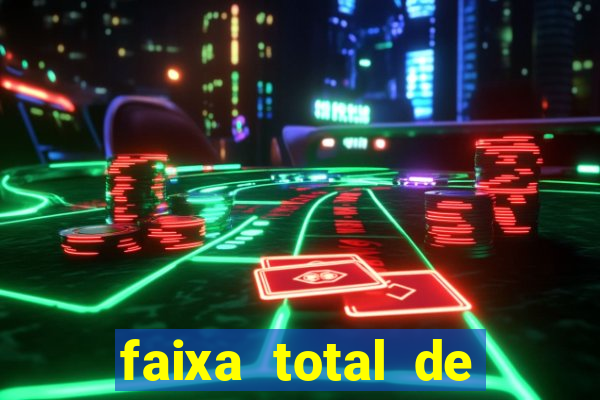 faixa total de gols 2 3 o que significa